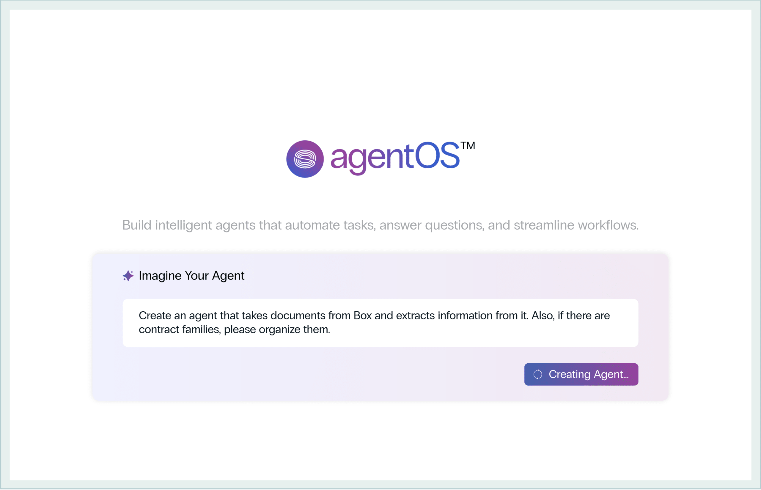 Définissez l’objectif de votre agent