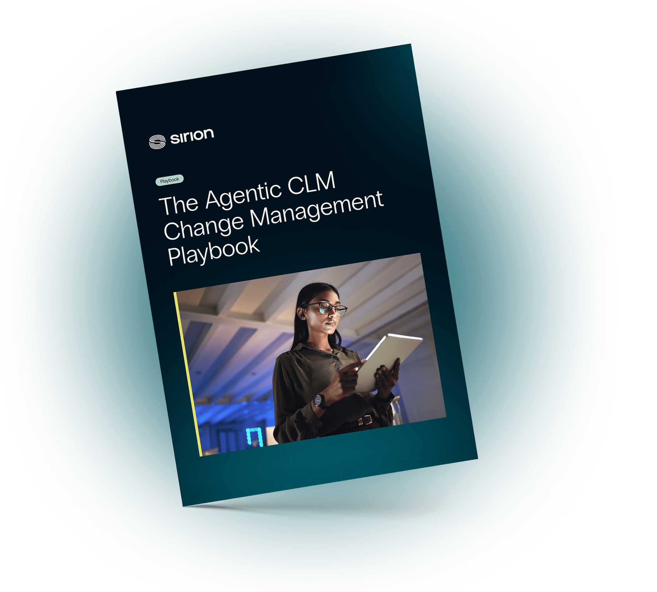 Agentic CLM Playbook Header Banner