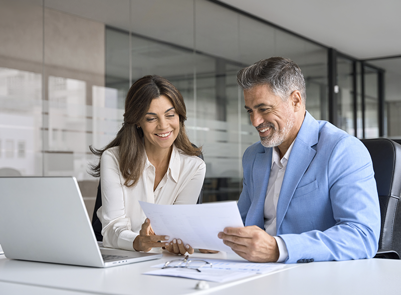 Sales Contract Management Header Banner