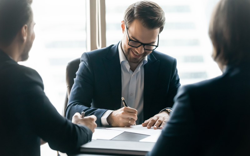 Business Associate Agreement Header Banner