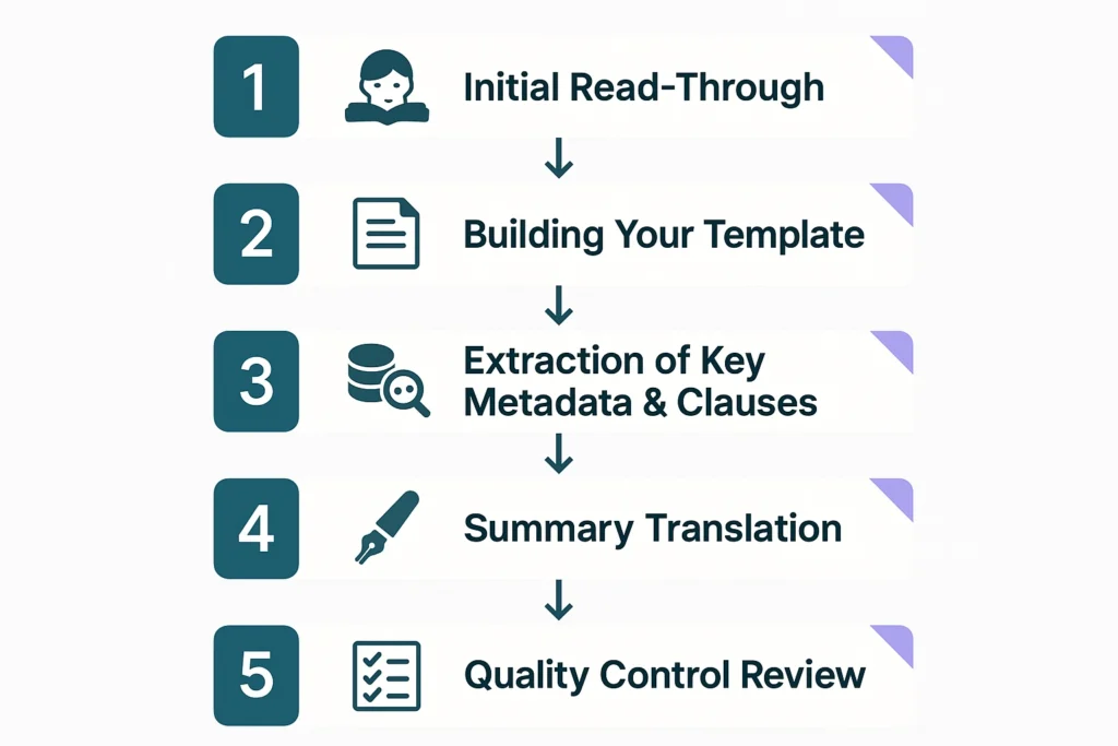 Manual Contract Abstraction Infographic