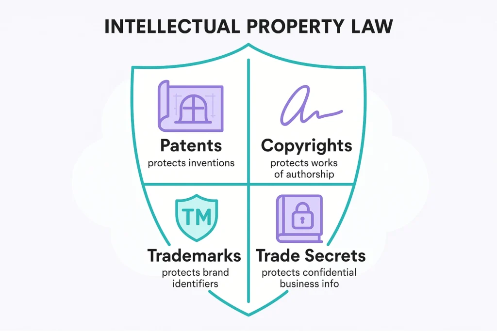 Four Pillars of Intellectual Property