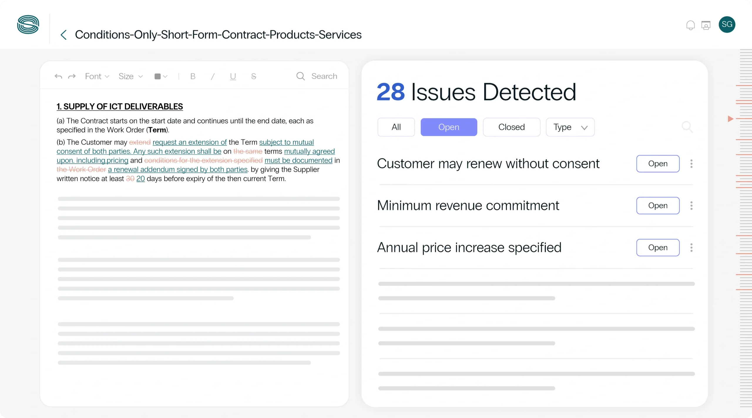 Accurate contract reviews, 80% faster